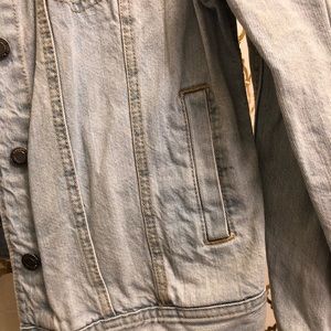 light wash jean jacket
